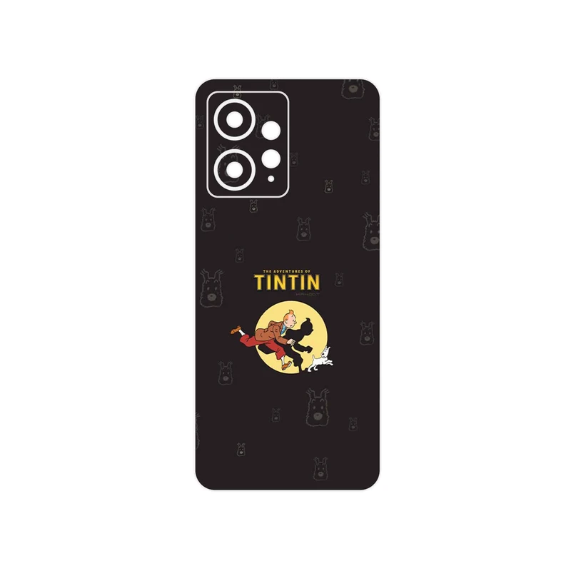 برچسب پوششی ماهوت مدل Tintin مناسب برای گوشی موبایل شیائومی Redmi Note 12 4G
