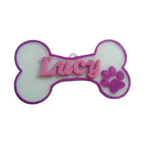 آویز شناسایی حیوانات آویز مارکت مدل Lucy