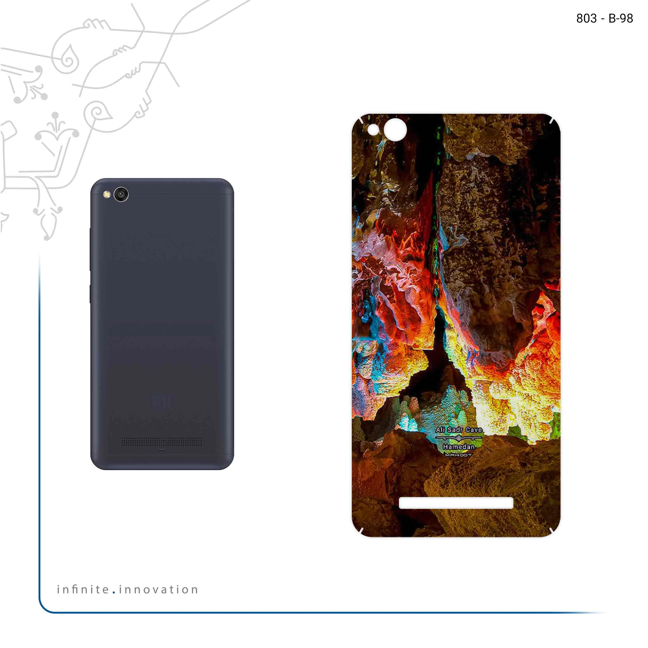 برچسب پوششی ماهوت مدل Ali Sadr Cave مناسب برای گوشی موبایل شیائومی Redmi 4A