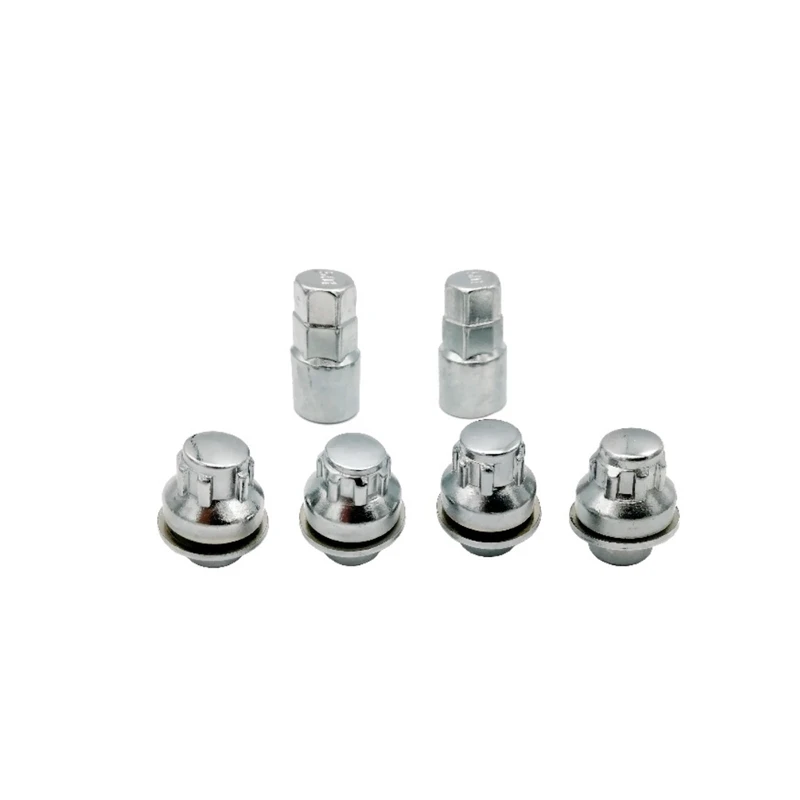 قفل رینگ خودرو ضدسرقت کاربار مدل CarBar_274 مناسب برای تویوتا آریون بسته 6 عددی