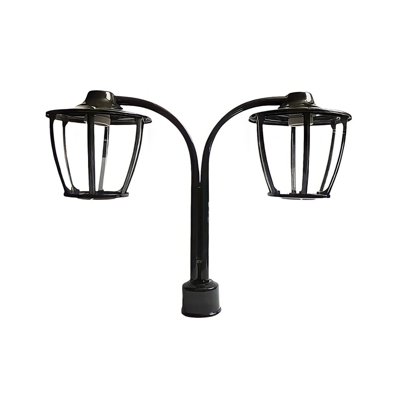 چراغ پارکی مدل سرلوله دو شاخه فلزی P-2Cpo چراغ پارکی مدل سرلوله دو شاخه فلزی P-2Cpo