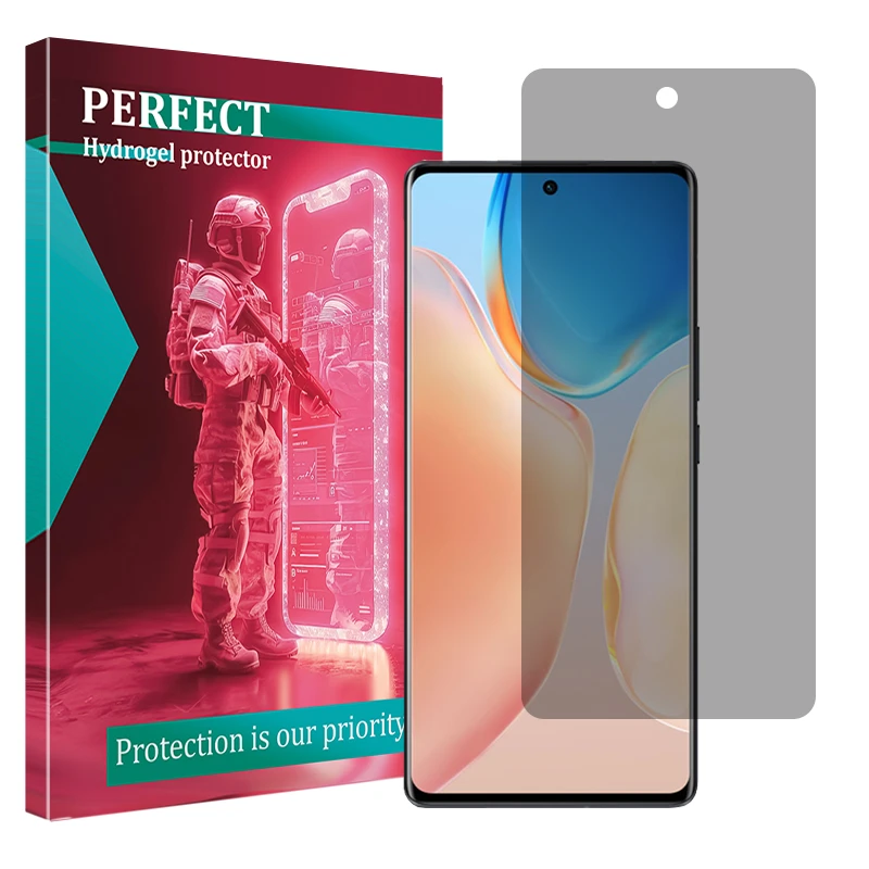 محافظ صفحه نمایش حریم شخصی پرفکت مدل Tough مناسب برای گوشی موبایل ویوو X70 Pro Plus
