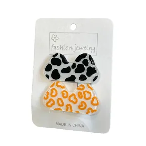 گیره مو زنانه مدل پاپیون بسته 2 عددی