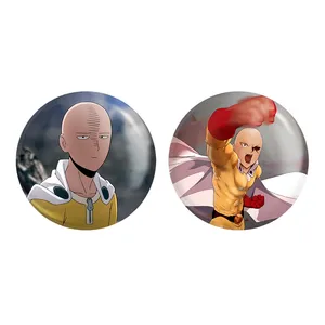 مگنت خندالو طرح سایتاما انیمه مرد تک مشتی کد 1137411373 مجموعه 2 عددی