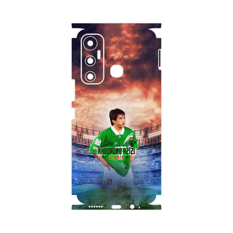 برچسب پوششی ماهوت مدل Khodadad Azizi-FullSkin مناسب برای گوشی موبایل اینفینیکس Hot 11