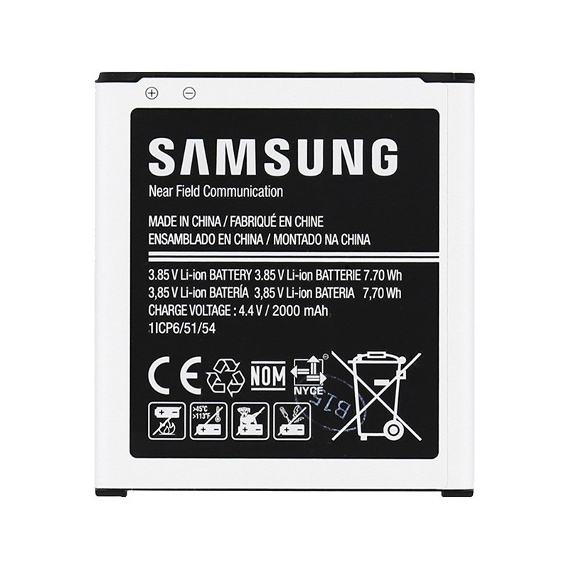 باتری موبایل مدل EB-BG360BBE ظرفیت 2000 میلی آمپر ساعت مناسب برای گوشی موبایل سامسونگ Galaxy Core Prime G360 