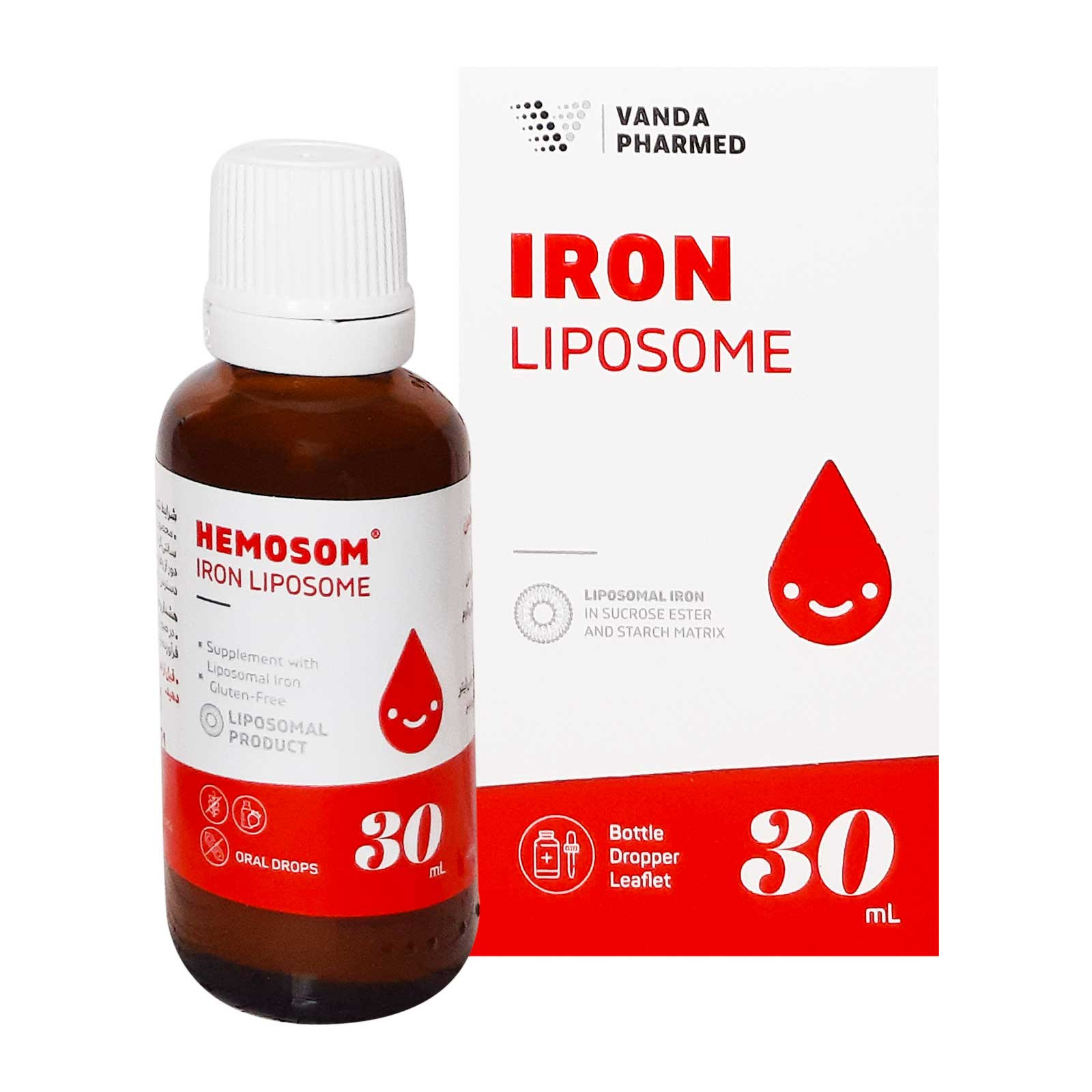 قطره آهن هموزوم - 30 میلی لیتر