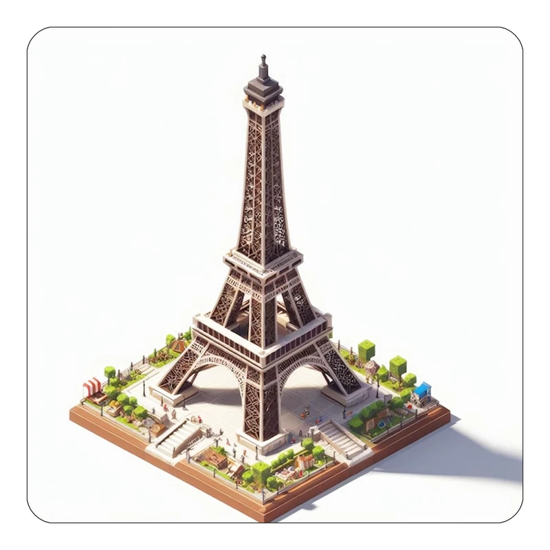 مگنت کاکتی طرح پاریس Paris مدل mp56531