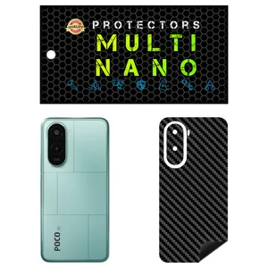 Multi Nano X-F1C Carbon Rear Skin For Xiaomi Poco M7 Plus