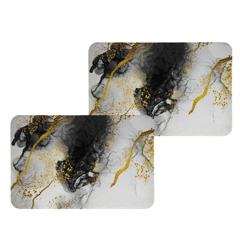 زیربشقابی طرح سنگ کد 8614 مجموعه 2عددی 