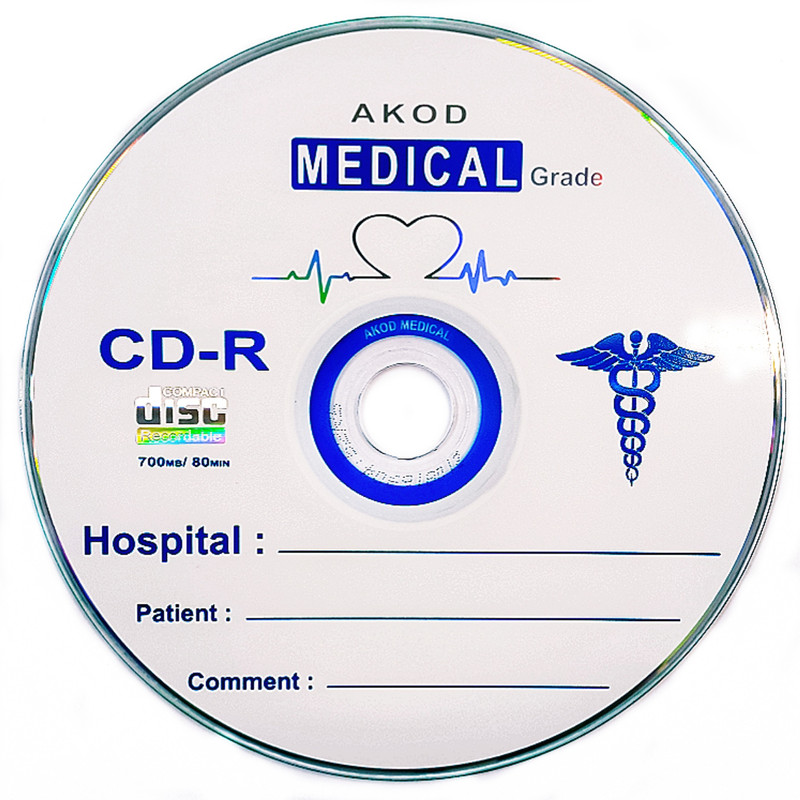 سی دی خام آکود مدیکال مدل CD-R - AKOD MEDICAL بسته 50 عددی