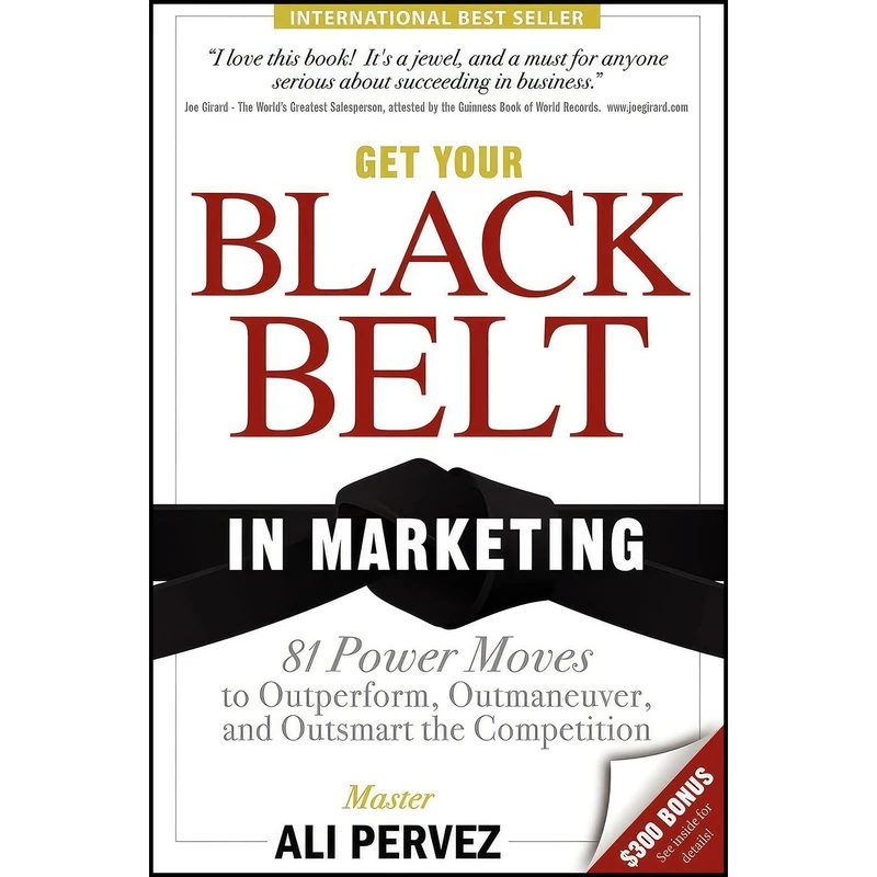 کتاب Get Your Black Belt in Marketing اثر Ali Pervez انتشارات Morgan James Publishing