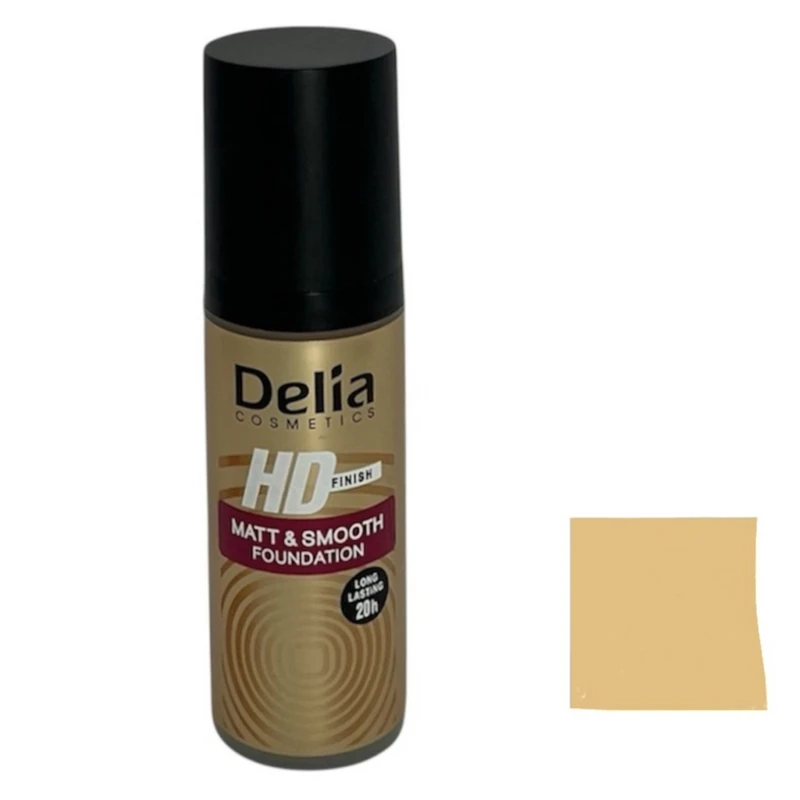 کرم پودر مایع spf15 دلیا مدل TAN BEIGE شماره 64 مناسب برای انواع پوست حجم 30 میلی‌لیتر