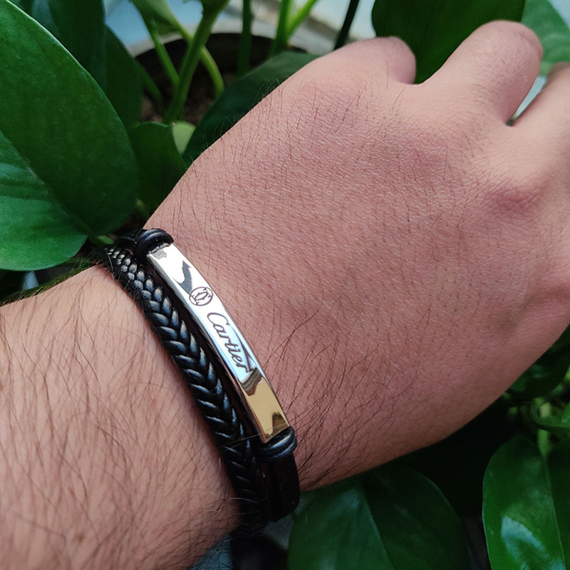 دستبند مردانه کد HS02