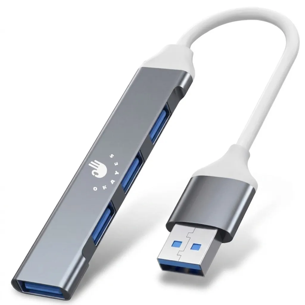 هاب 4 پورت USB 3.0 هارمن مدل OKAYES