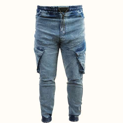 شلوار جین مردانه مدل دم پا زیپ کد AR515