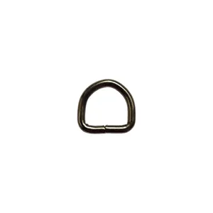 یراق کیف مدل نیم حلقه 2CM-BLK بسته 6 عددی 