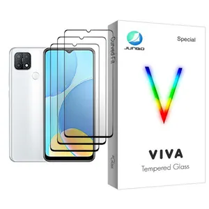 Junbo Viva Glass MIX003 Screen Protector For Oppo A15s Pack Of 3