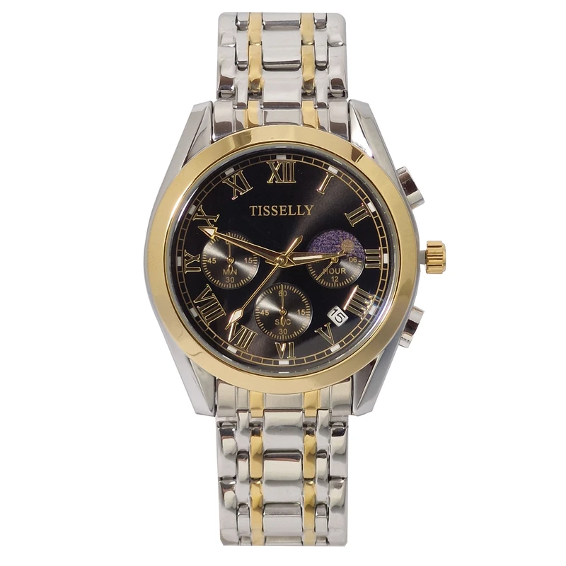 ساعت مچی عقربه‌ای مردانه کوارتز تیسلی مدل T6602 B04 S