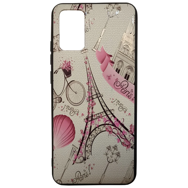 کاور مدل فانتزی کد A-012 طرح برج Eiffel مناسب برای گوشی موبایل سامسونگ Galaxy A02S