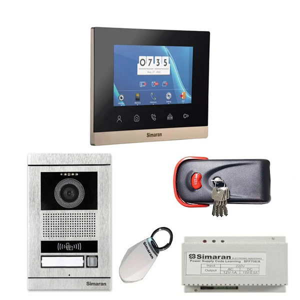 مجموعه دربازکن سیماران مدل 77TKM - VFBC1/N - 1093 یک واحدی مجموعه 4 عددی