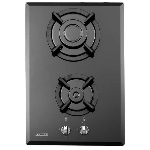 اجاق گاز صفحه‌ای دو شعله استیل البرز مدل G2352
