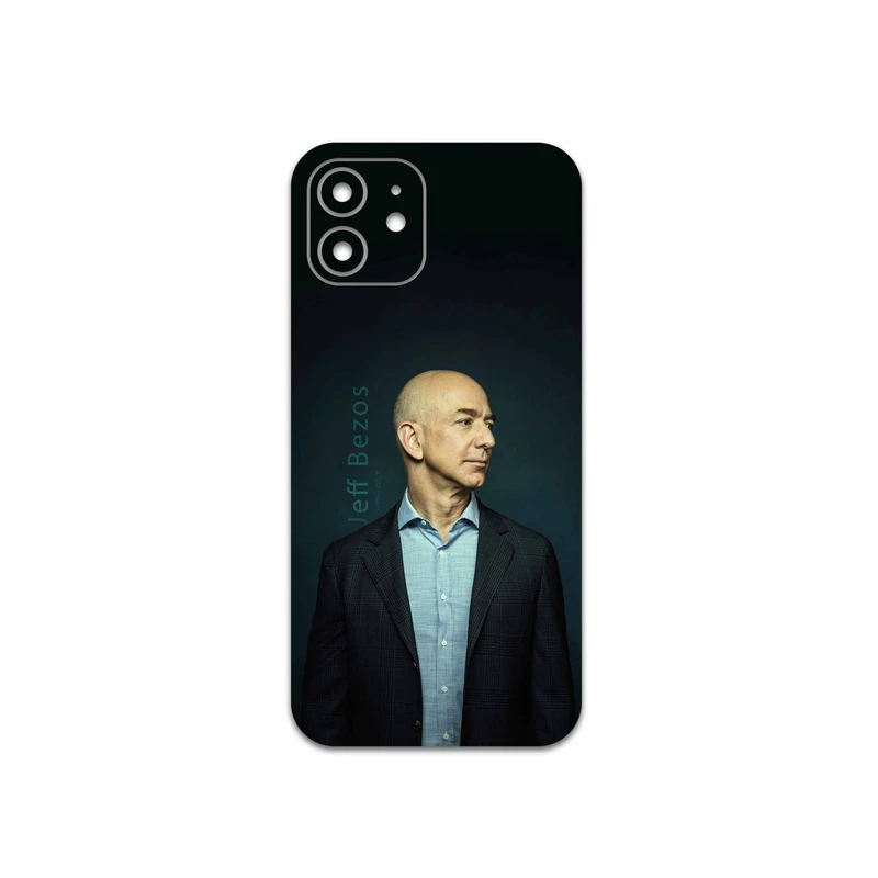 برچسب پوششی ماهوت مدل Jeff Bezos مناسب برای گوشی موبایل اپل iPhone 12