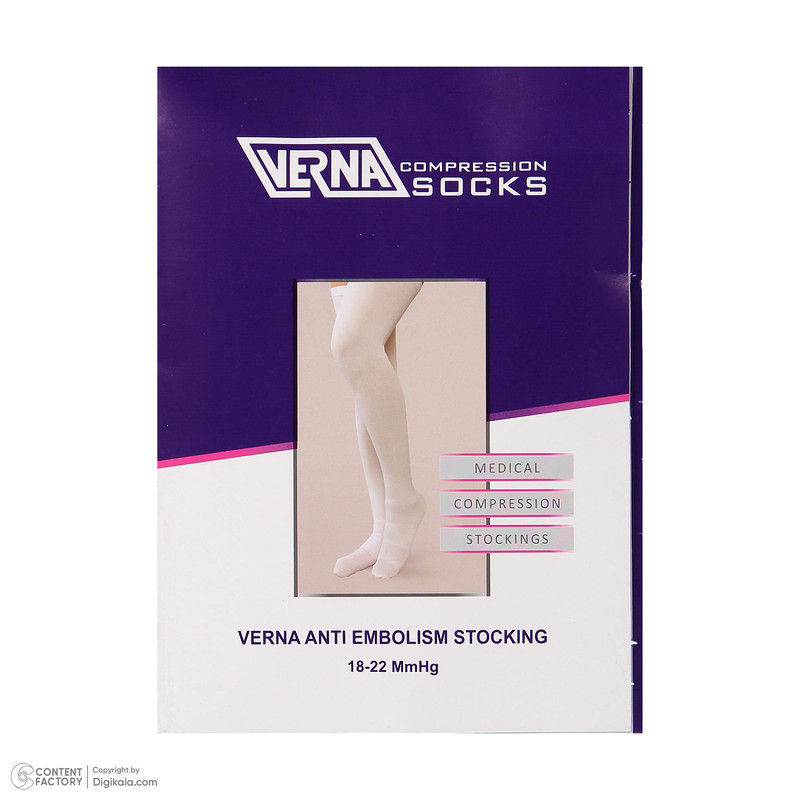 جوراب ضد آمبولی ورنا مدل AG