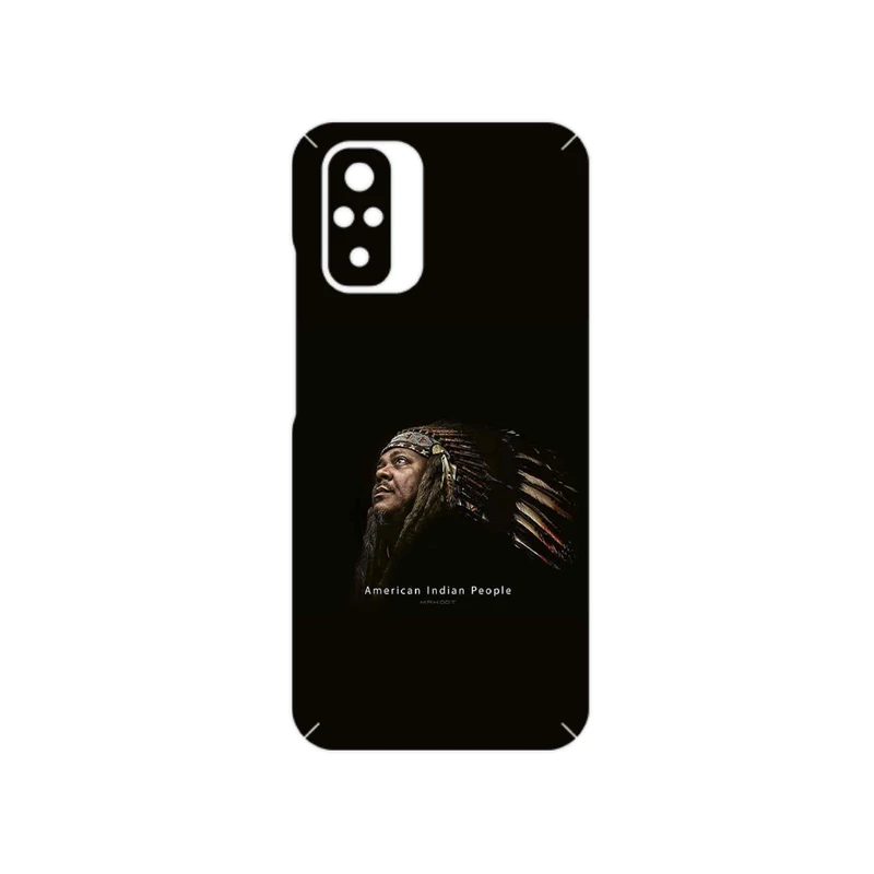 برچسب پوششی ماهوت مدل Portrait of an Indian Man مناسب برای گوشی موبایل شیائومی Redmi Note 10s