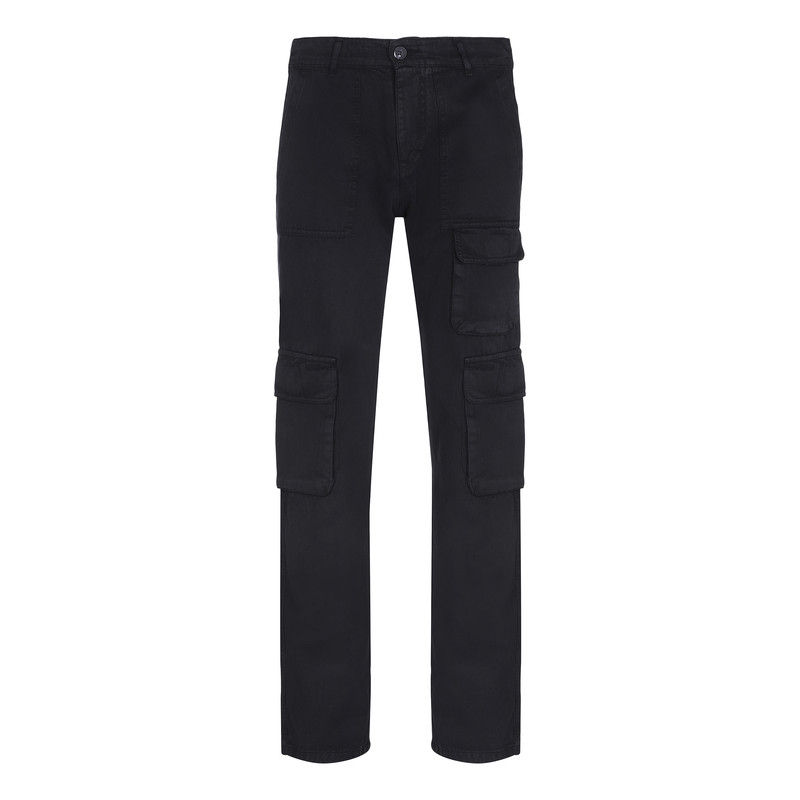 شلوار بگ مردانه پاتن جامه مدل 04M3676 رنگ مشکی