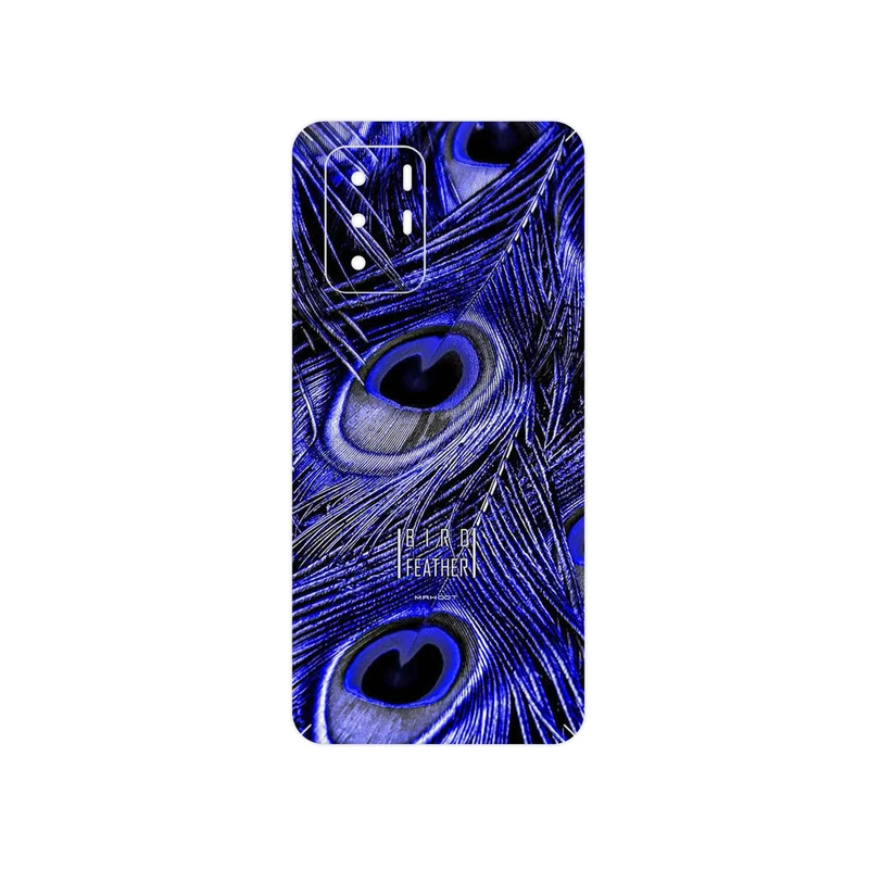 برچسب پوششی ماهوت مدل Purple Feather مناسب برای گوشی موبایل شیائومی Poco X3 GT 5G