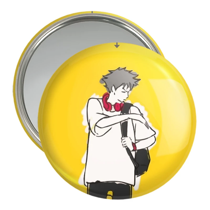 آینه جیبی خندالو مدل فوشیگورو مگومی انیمه جوجوتسو کایزن  کد 11121