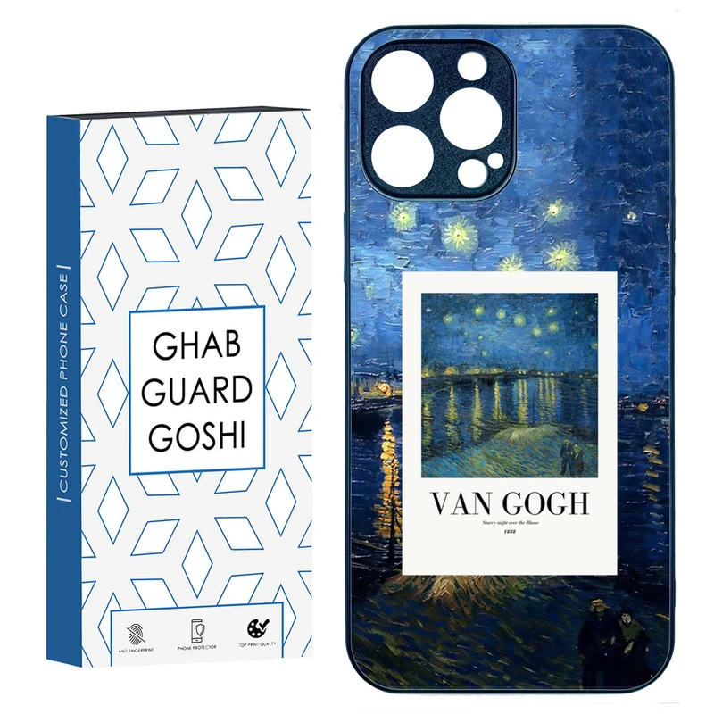 کاور قاب گارد گوشی طرح ونگوگ کد TPU-058 مناسب برای گوشی موبایل اپل IPHONE 15 PRO MAX