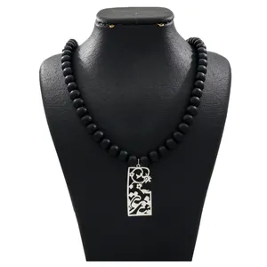 گردنبند نقره زنانه دلی جم طرح عشق کد D 135