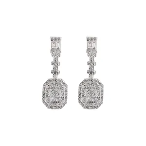 گوشواره طلا 18 عیار زنانه مدل 15001