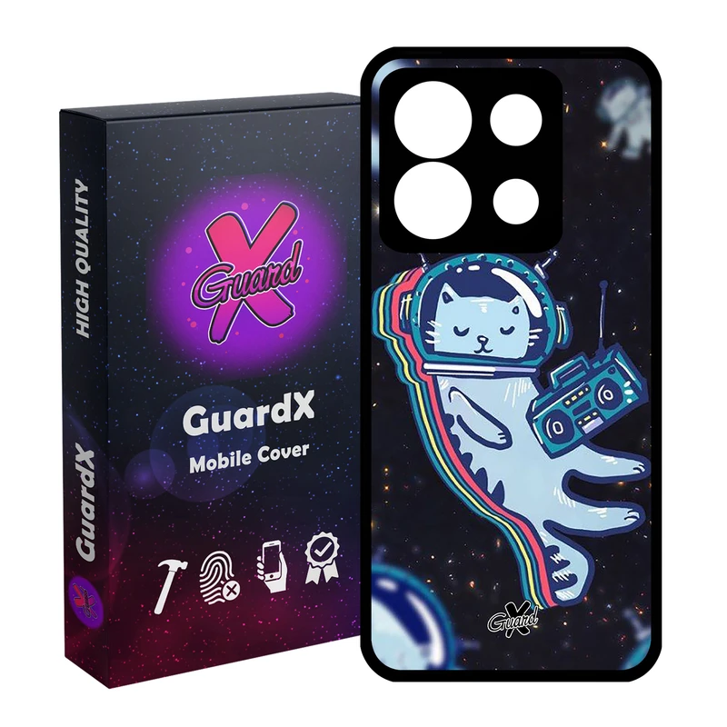 کاور گارد ایکس طرح Galaxy مدل Glass10072 مناسب برای گوشی موبایل شیائومی Redmi Note 13 5G