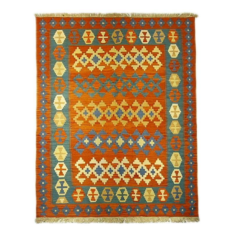 گلیم دستبافت سه متری طرح شیرازی کد 20015011