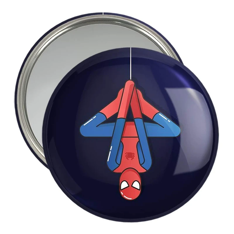آینه جیبی خندالو مدل مرد عنکبوتی Spider Man  کد 13173