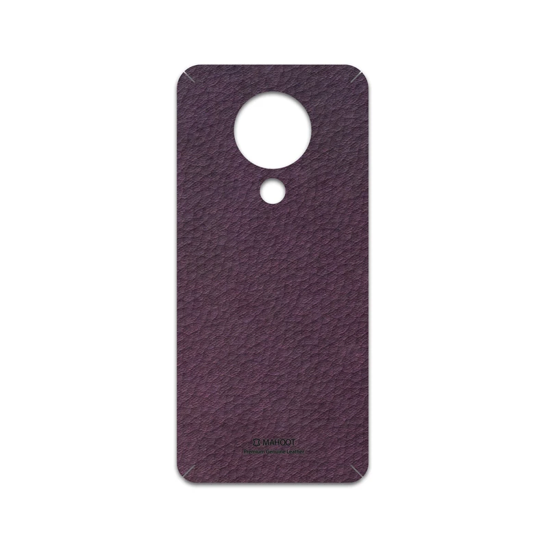 برچسب پوششی ماهوت مدل Purple-Leather مناسب برای گوشی موبایل نوکیا 5.3