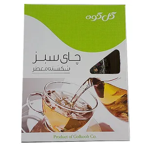 چای سبز گلکوه مقدار 80 گرم
