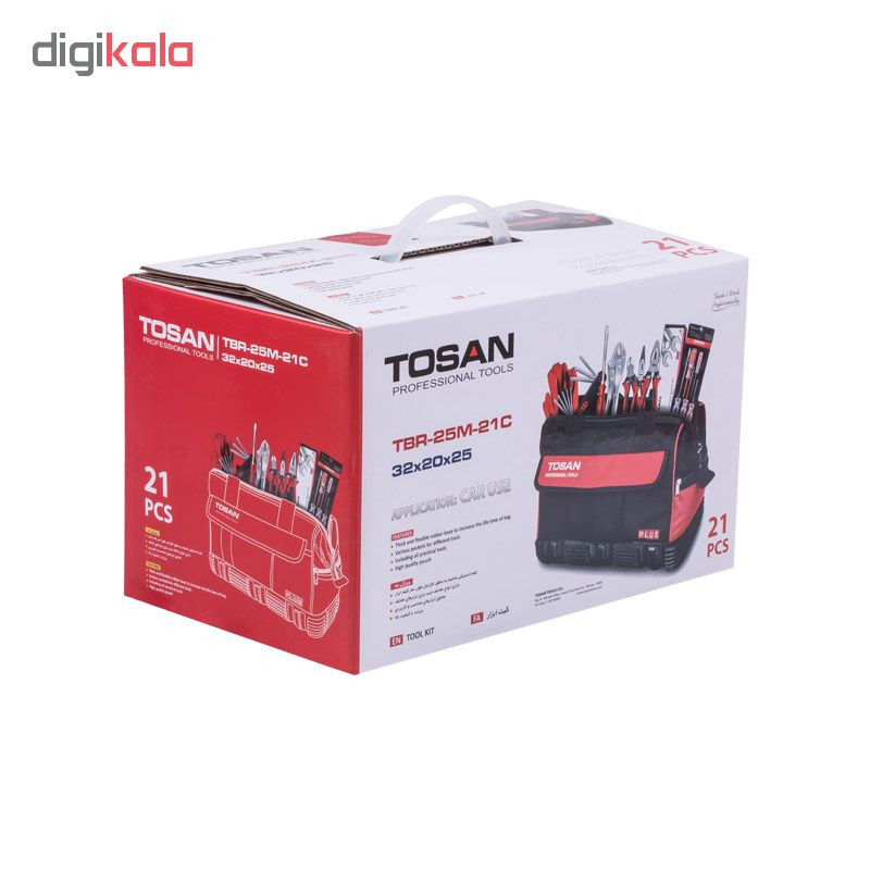 مجموعه 21 عددی ابزار توسن مدل 25M-21C