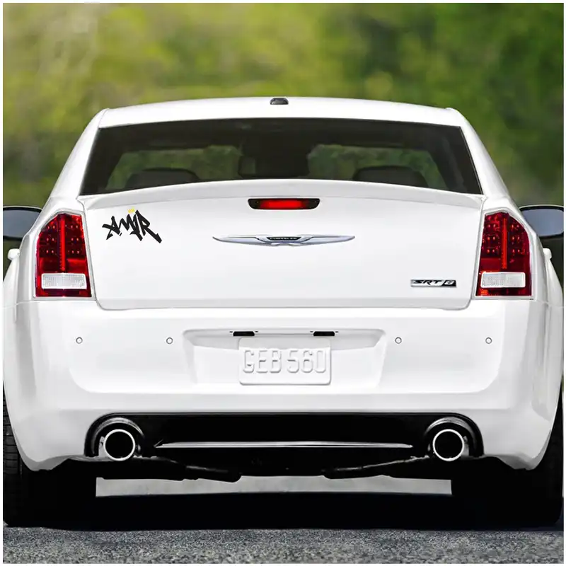 برچسب بدنه خودرو گراسیپا طرح اسم امیر