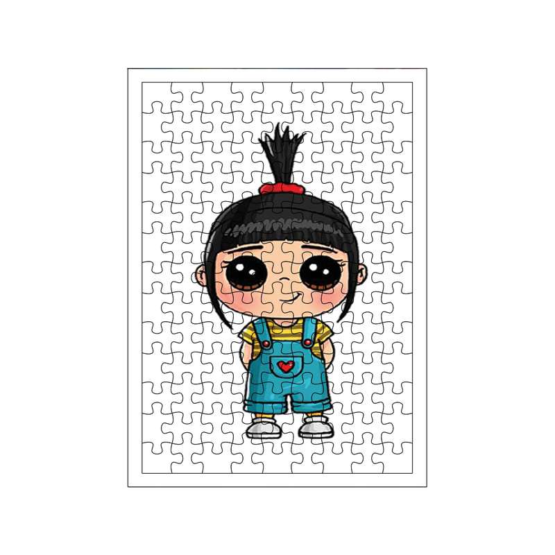 پازل 117 تکه مدل دختر کد 181