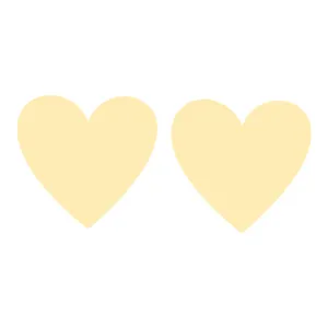 گوشواره طلا 18 عیار زنانه کرابو طرح قلب مدل Kr5204