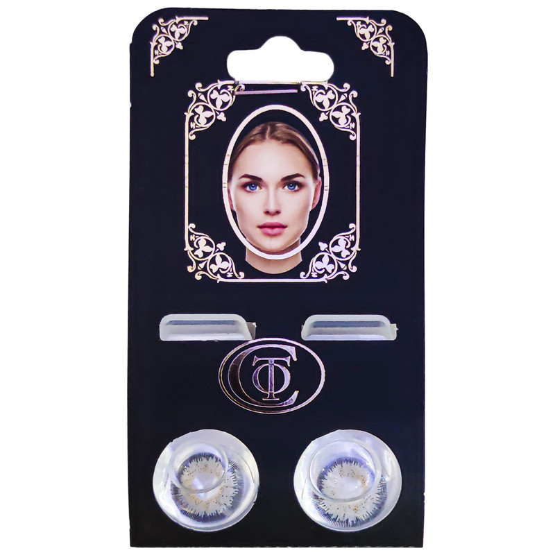 لنز چشم کریستریو مدل GE 31 رنگ عسلی دور مشکی