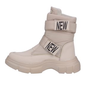 نیم بوت زنانه مدل کاپشنی دو چسب...