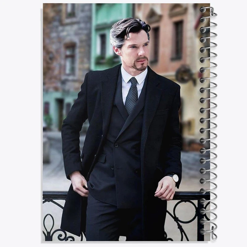 دفتر ژورنال نویسی 50 برگ خندالو مدل نقطه ای طرح دکتر استرنج مارول Marvel کد 19373