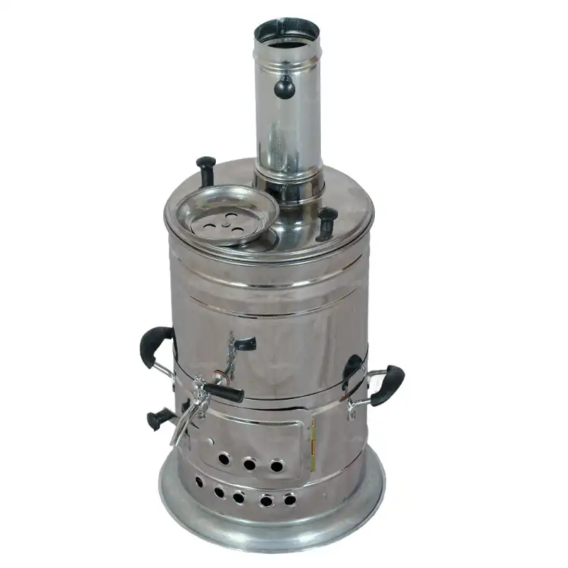 سماور زغالی مدل s67 ظرفیت 5 لیتر