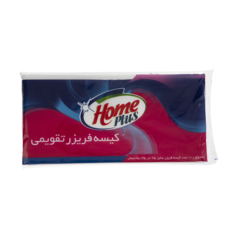 کیسه فریزر هوم پلاس مدل MD461  بسته 100 عددی 