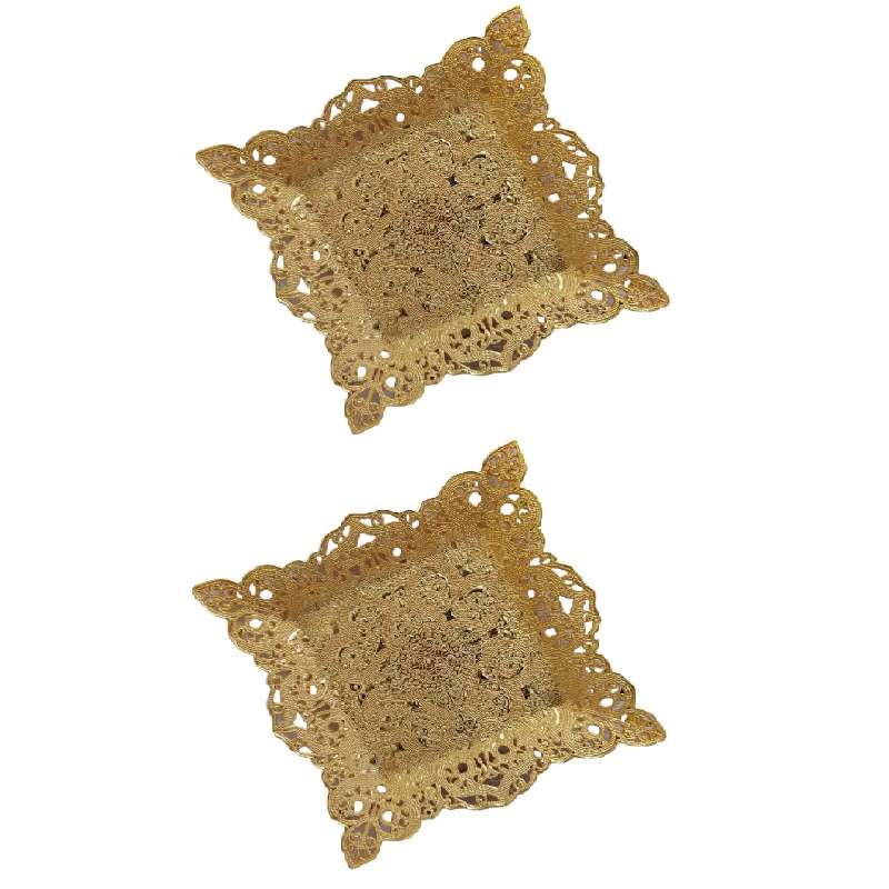 شیرینی خوری طرح پروانه مجموعه 2 عددی 